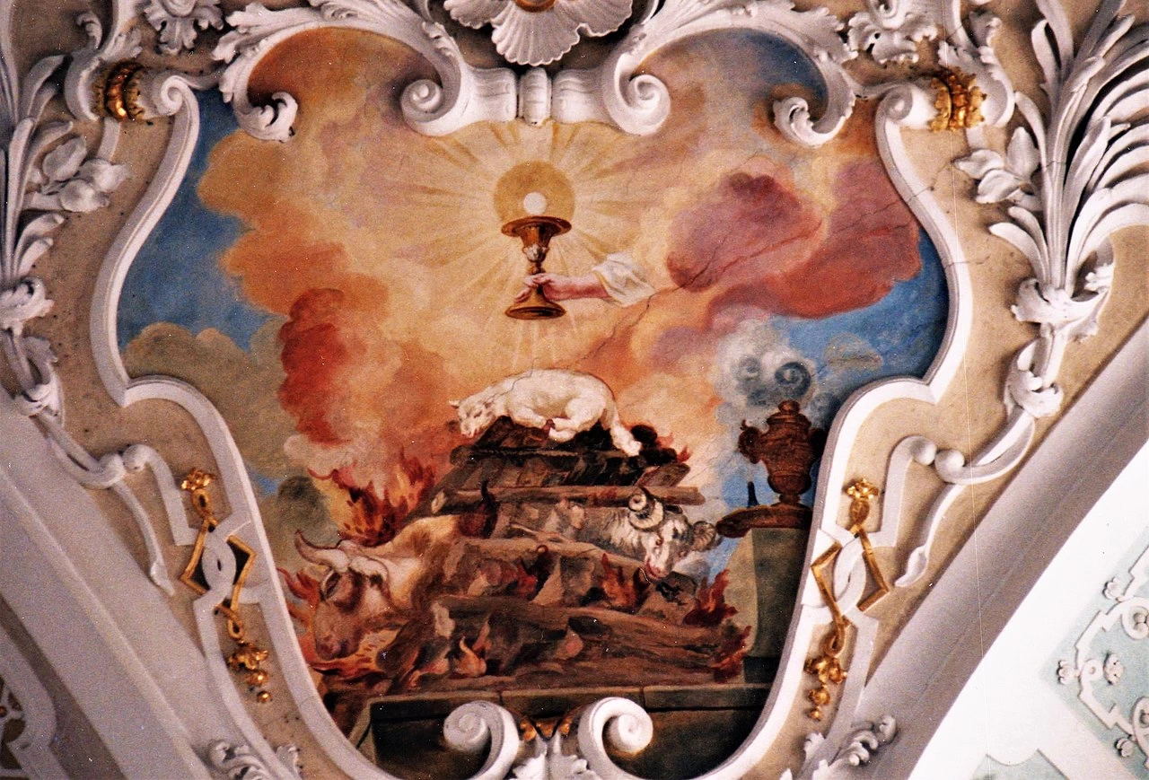 Affreschi della chiesa del monastero di Sießen 3